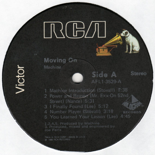 Machine - Moving On (LP, Album)