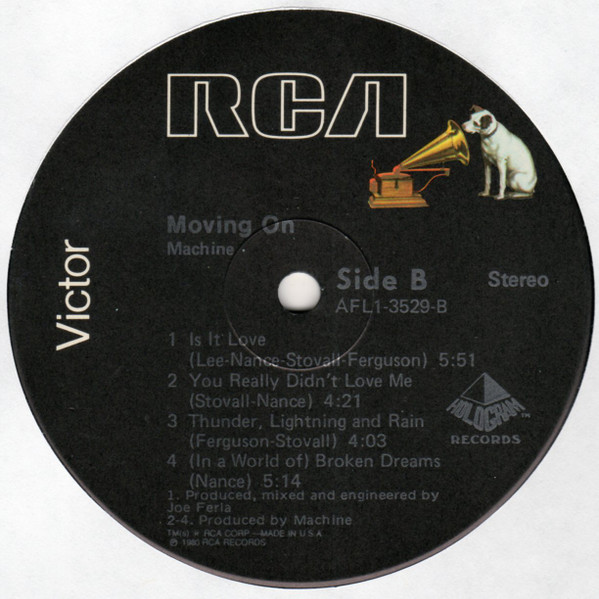 Machine - Moving On (LP, Album)
