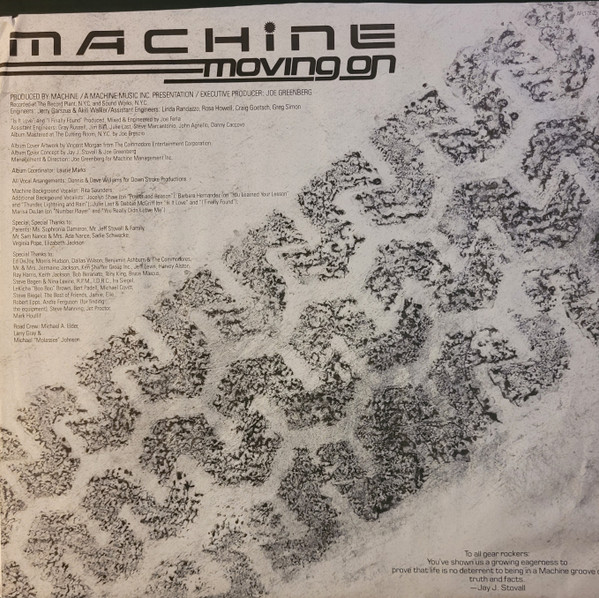 Machine - Moving On (LP, Album)