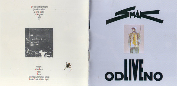 Smak (3) - OdLIVEno (CD, Album, RE, RM)