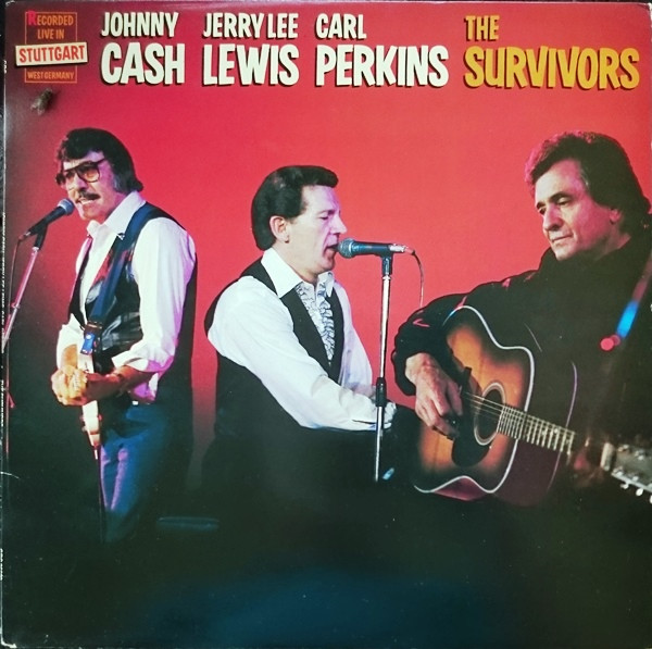 Johnny Cash, Jerry Lee Lewis, Carl Perkins - The Survivors (LP, Album)