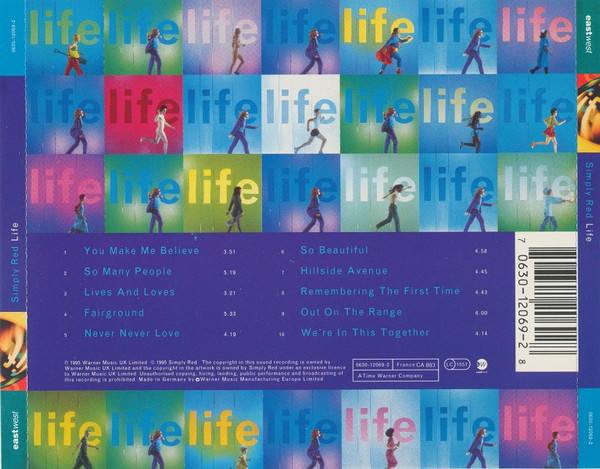 Simply Red - Life (CD, Album)