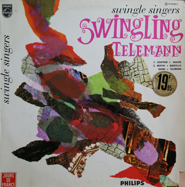 Swingle Singers* - Swingling Telemann  (LP, Album, Mono, Clu)