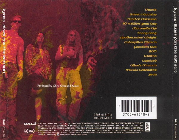 Kyuss - Blues For The Red Sun (CD, Album)