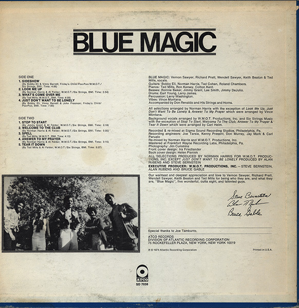 Blue Magic - Blue Magic (LP, Album, Pre)