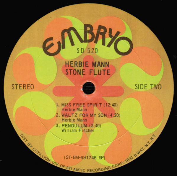 Herbie Mann - Stone Flute (LP, Album, Spe)