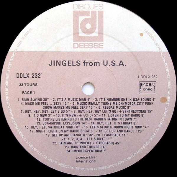 Unknown Artist - Jingels From U.S.A. (LP, Album)