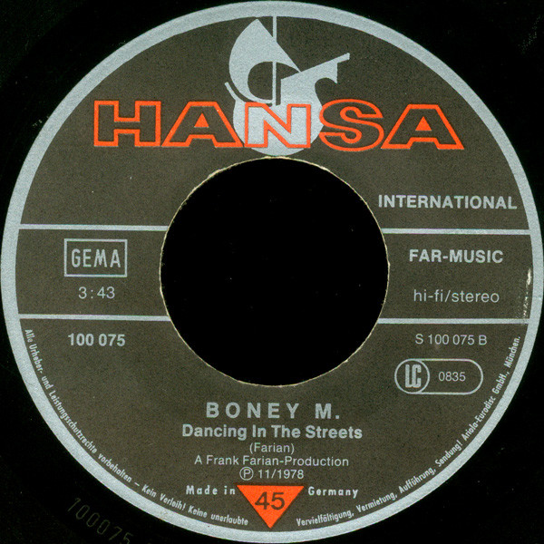 Boney M. - Mary's Boy Child / Oh My Lord (7