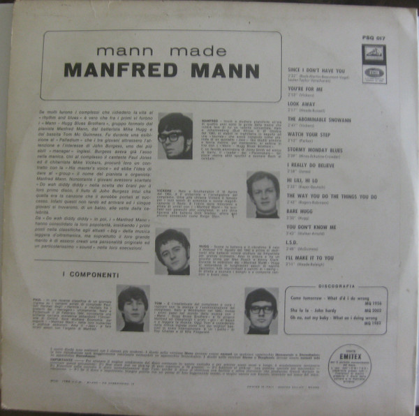Manfred Mann - Mann Made (LP, Album)
