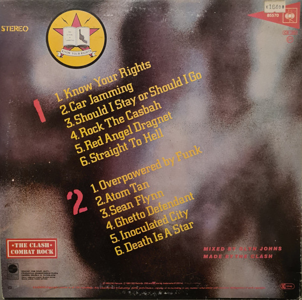 The Clash - Combat Rock (LP, Album)