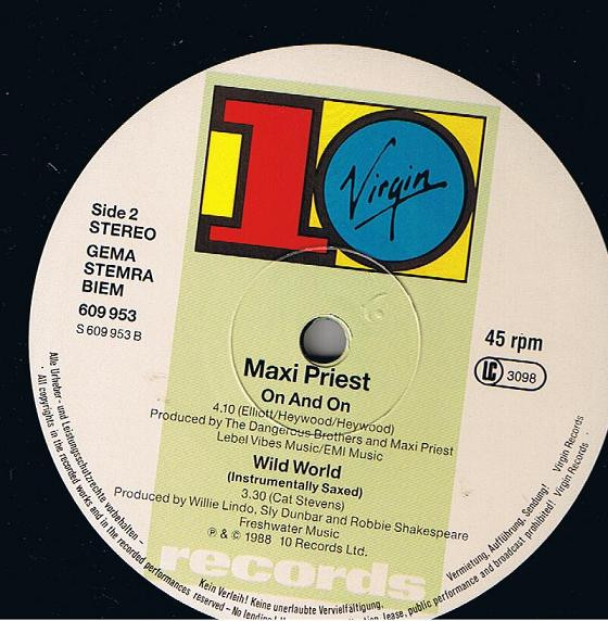 Maxi Priest - Wild World (12