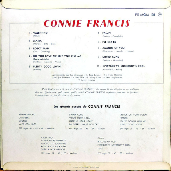 Connie Francis - Connie Francis (10