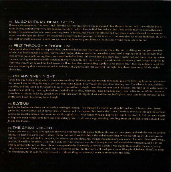 36 Crazyfists - Rest Inside The Flames (CD, Album)