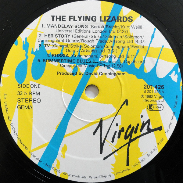 The Flying Lizards - The Flying Lizards (LP, Album)