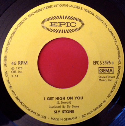 Sly Stone - I Get High On You (7