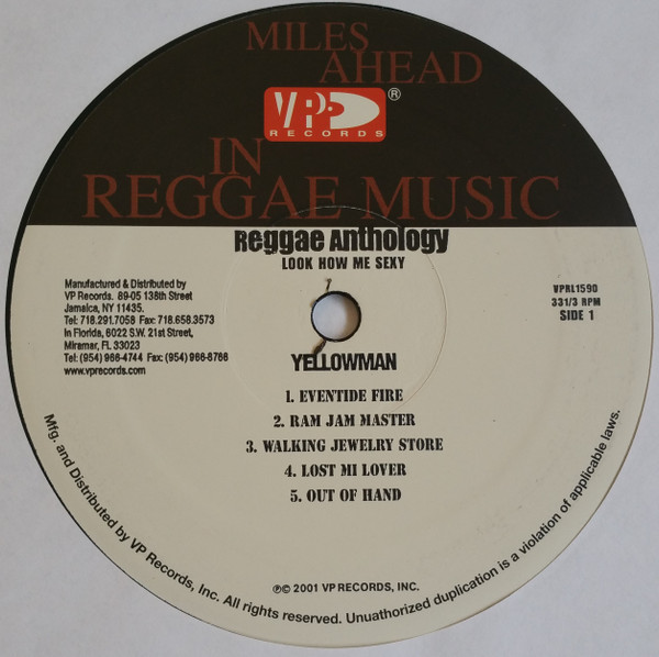 Yellowman - Look How Me Sexy (2xLP, Comp)