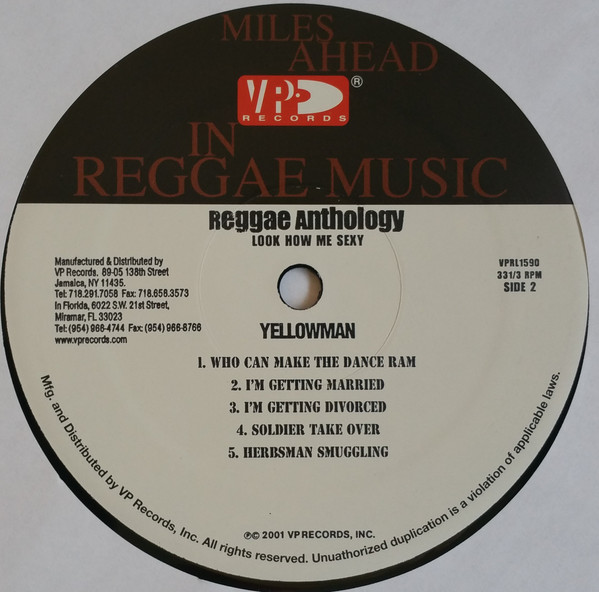 Yellowman - Look How Me Sexy (2xLP, Comp)
