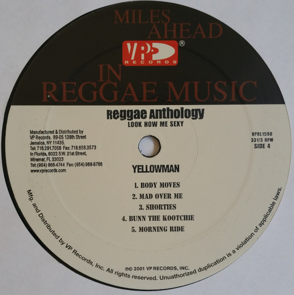Yellowman - Look How Me Sexy (2xLP, Comp)