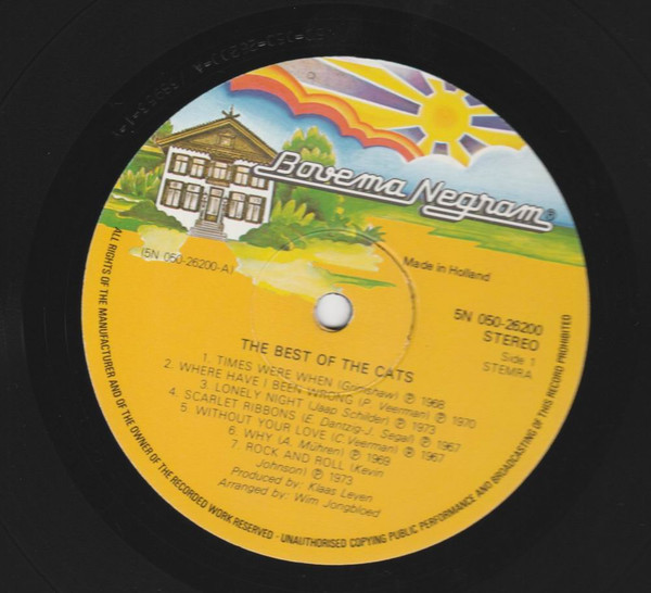 The Cats - The Best Of (LP, Comp)
