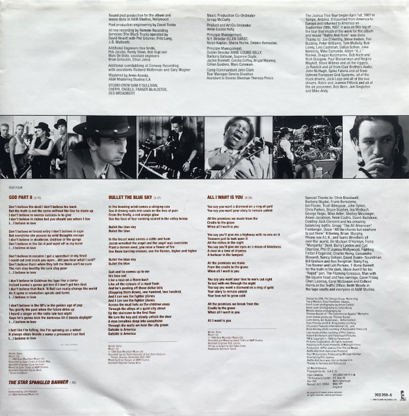 U2 - Rattle And Hum (2xLP, Album, Gat)