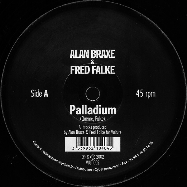 Alan Braxe & Fred Falke - Palladium / Penthouse Serenade (12