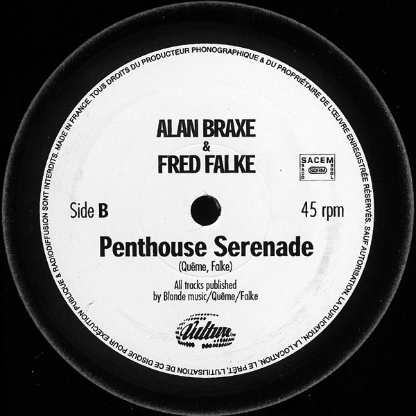 Alan Braxe & Fred Falke - Palladium / Penthouse Serenade (12