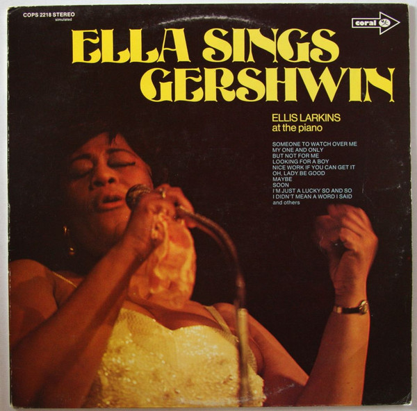 Ella Fitzgerald - Ella Sings Gershwin (LP, Album)