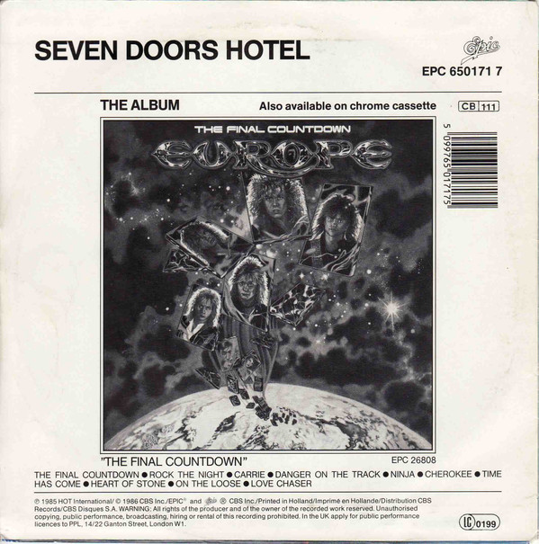 Europe (2) - Rock The Night (7
