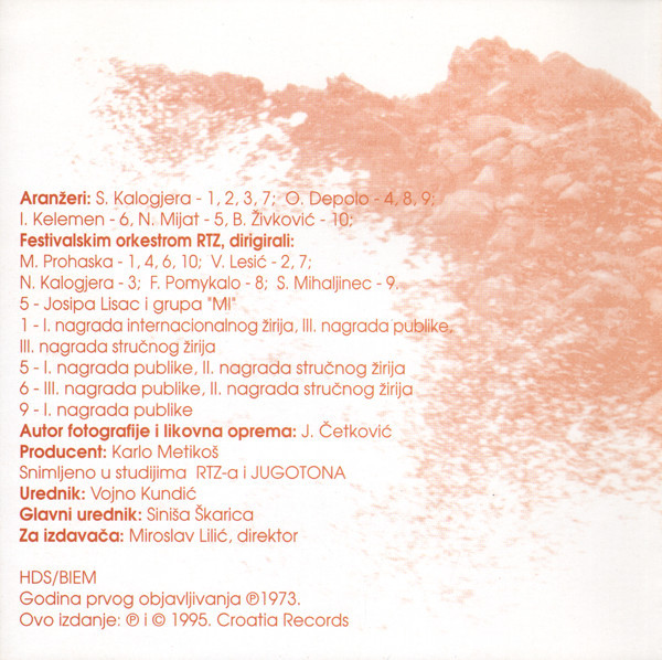 Josipa Lisac - NajveÄ‡i Uspjesi (CD, Comp, RE)