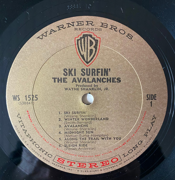 The Avalanches (2) - Ski Surfin' (LP, Album)