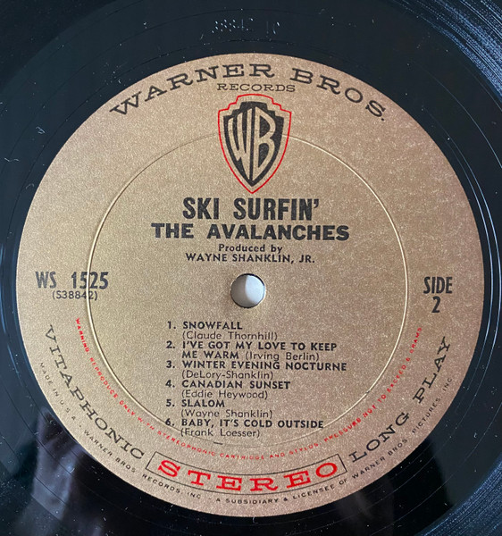 The Avalanches (2) - Ski Surfin' (LP, Album)
