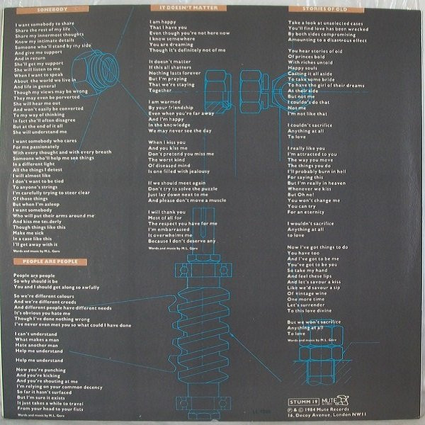 Depeche Mode - Some Great Reward (LP, Album)