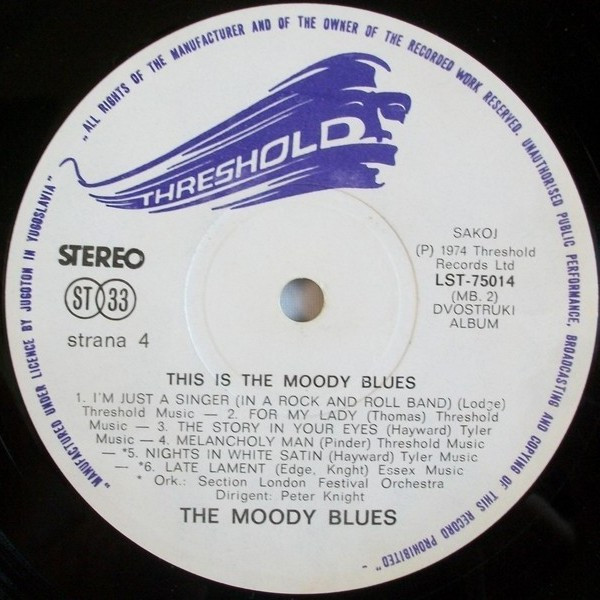 The Moody Blues - This Is The Moody Blues (2xLP, Comp, Gat)