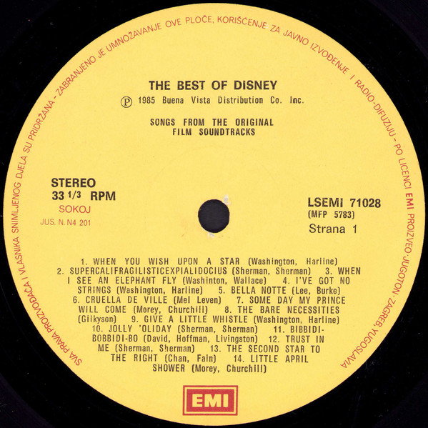 Various - The Best of Disney (LP, Comp, RE)