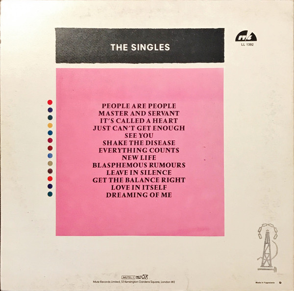 Depeche Mode - The Singles 81 â†’ 85 (LP, Comp)