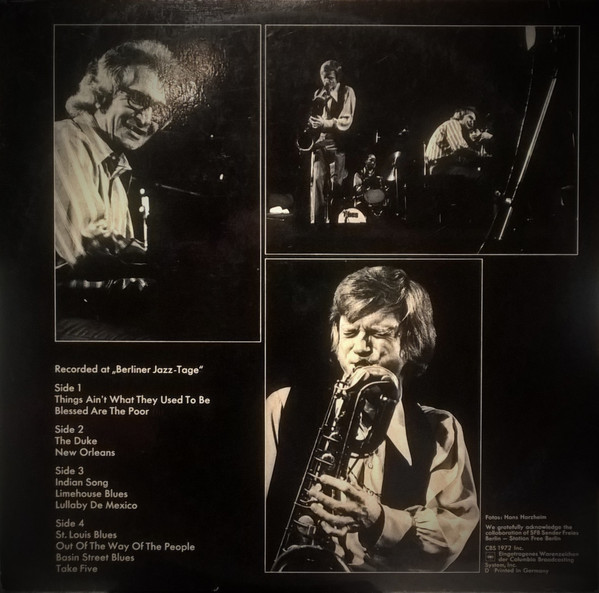 The Dave Brubeck Trio & Gerry Mulligan - Live At The Berlin Philharmonie (2xLP, Album)