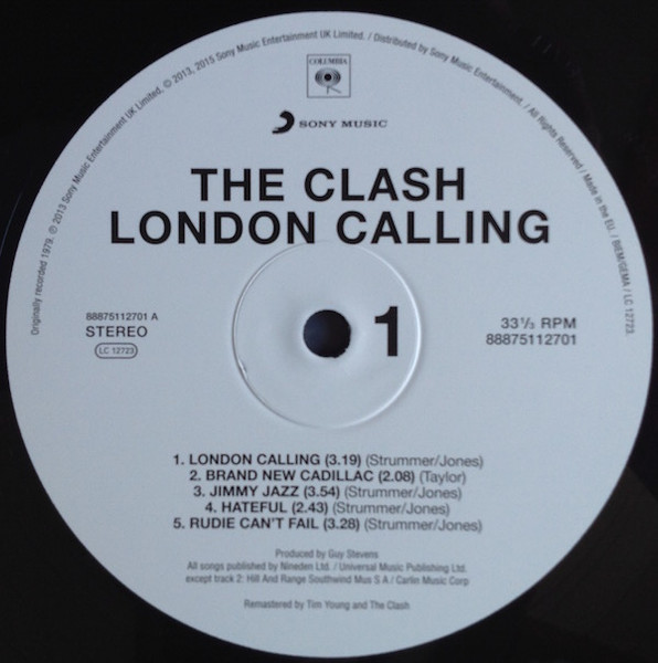The Clash - London Calling (2xLP, Album, RE, RM, 180)