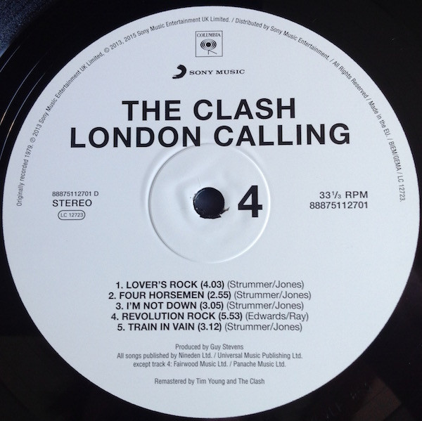 The Clash - London Calling (2xLP, Album, RE, RM, 180)