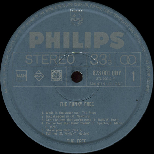 The Free (2) - The Funky Free (LP, Album)
