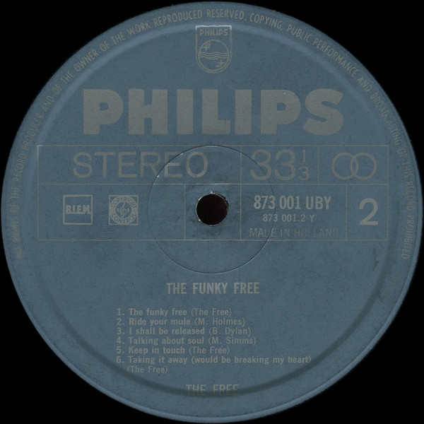 The Free (2) - The Funky Free (LP, Album)
