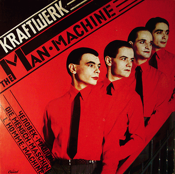 Kraftwerk - The Man Machine (LP, Album, RP)