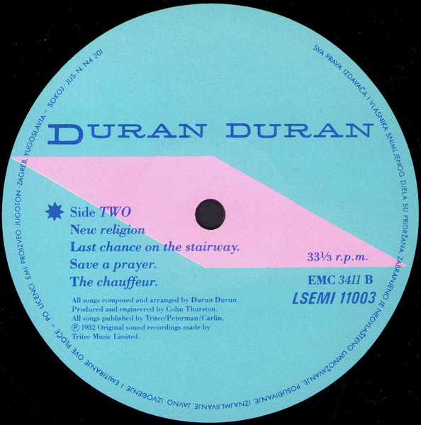 Duran Duran - Rio (LP, Album)