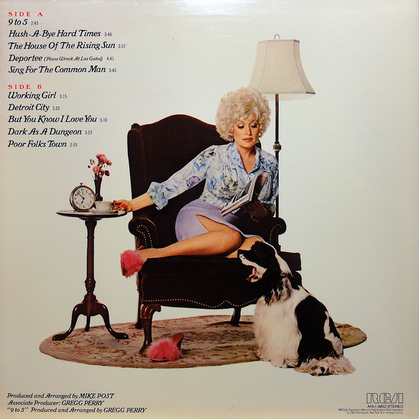 Dolly Parton - 9 To 5 And Odd Jobs (LP, Album, Ind)