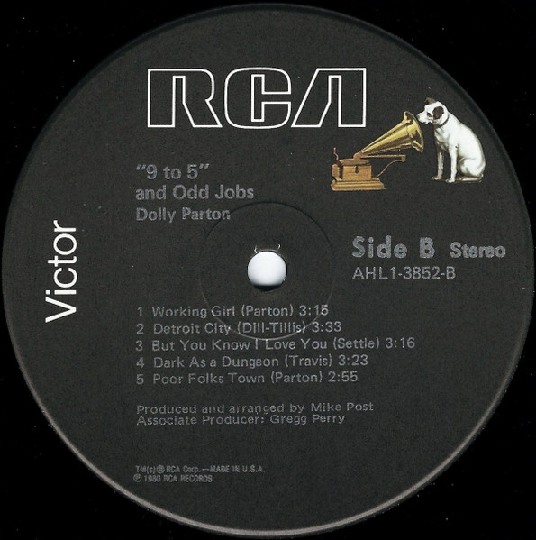 Dolly Parton - 9 To 5 And Odd Jobs (LP, Album, Ind)