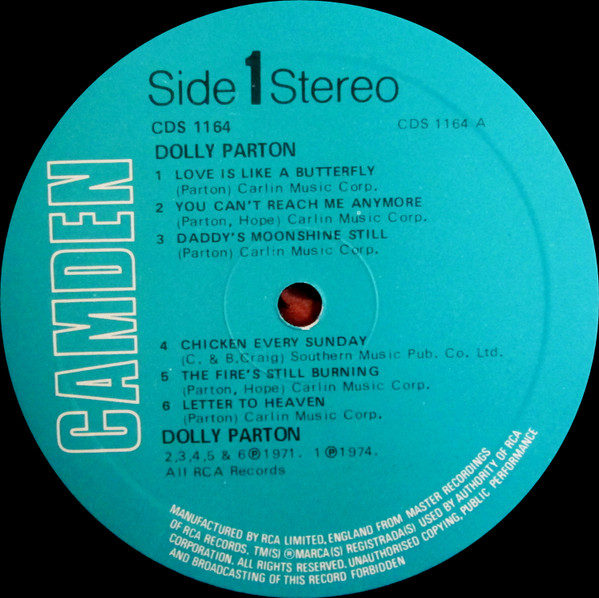 Dolly Parton - Dolly Parton (LP, Comp)