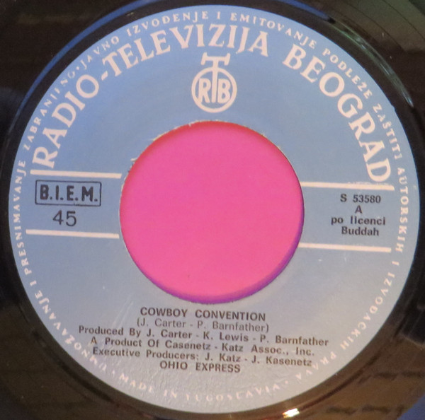 Ohio Express - Cowboy Convention / The Race (That Took Place) (7