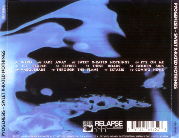 Pyogenesis - Sweet X-Rated Nothings (CD, Album)
