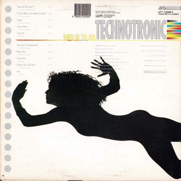 Technotronic - Pump Up The Jam (LP, Album, RE)