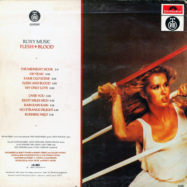 Roxy Music - Flesh + Blood (LP, Album)