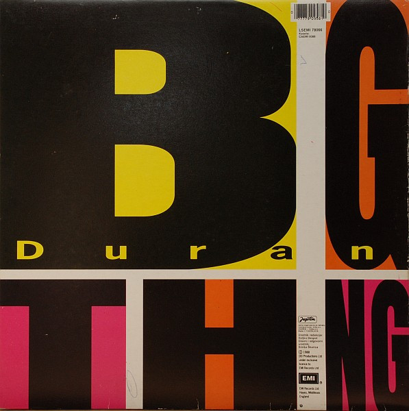 Duran Duran - Big Thing (LP, Album)